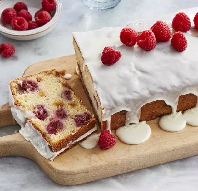 Chocolate Raspberry Loaf Cake