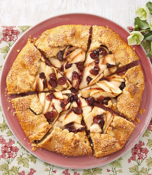 Apple-Cranberry Galette