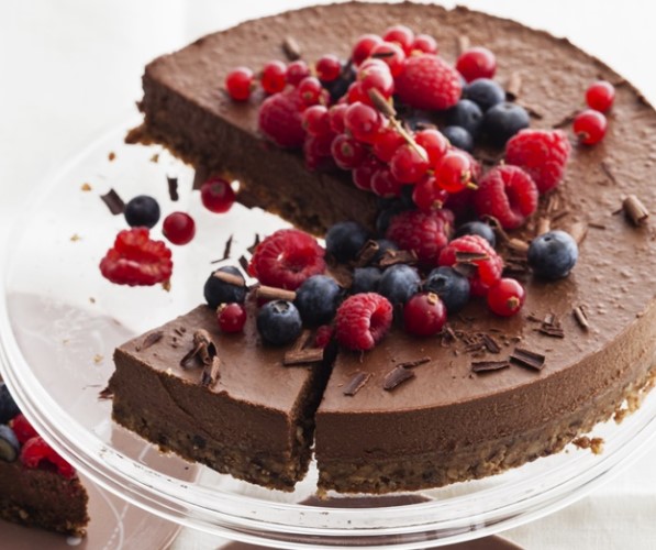 Raw Chocolate Superfood Tart