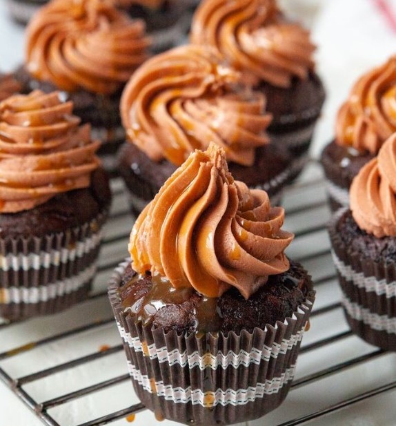 Caramel Macchiato Cupcakes