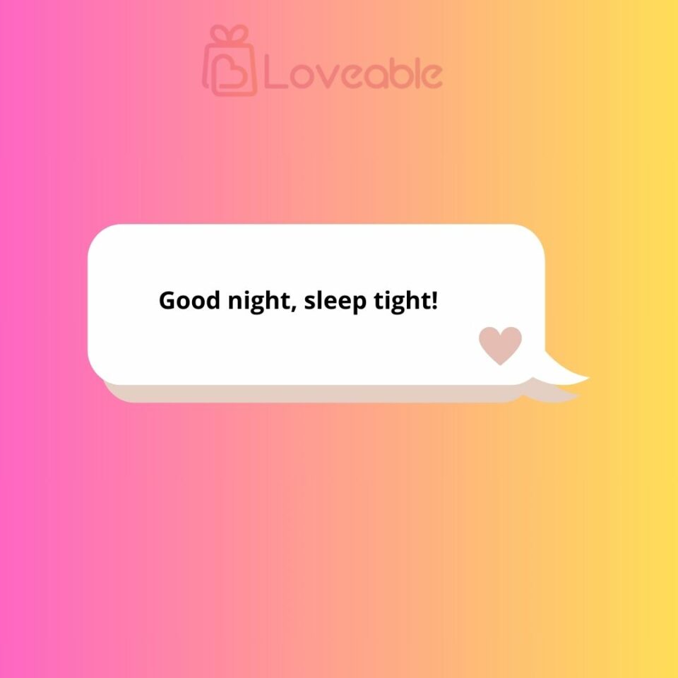 Simple Good Night Messages for Her
