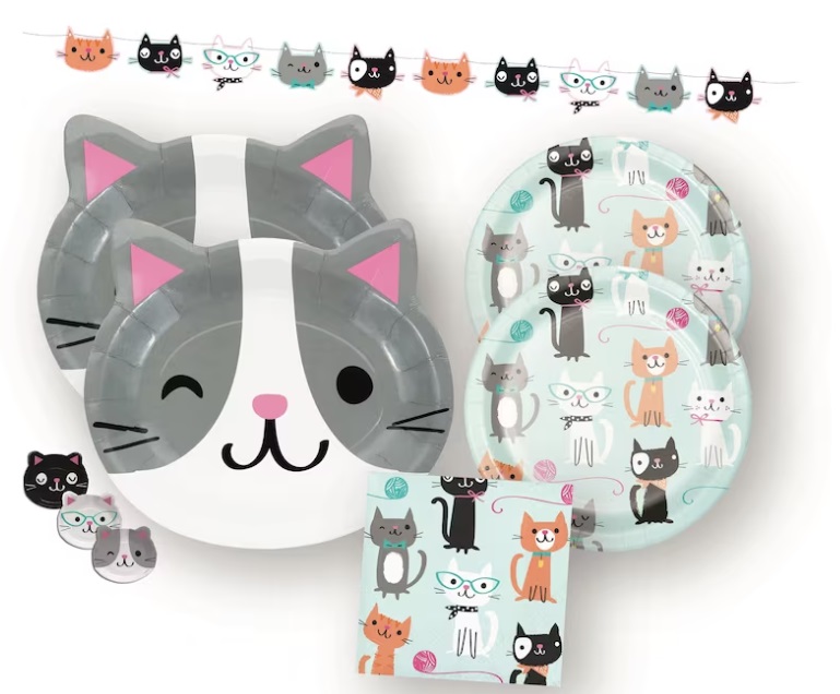 Cat Birthday Party Decorations & Supplies