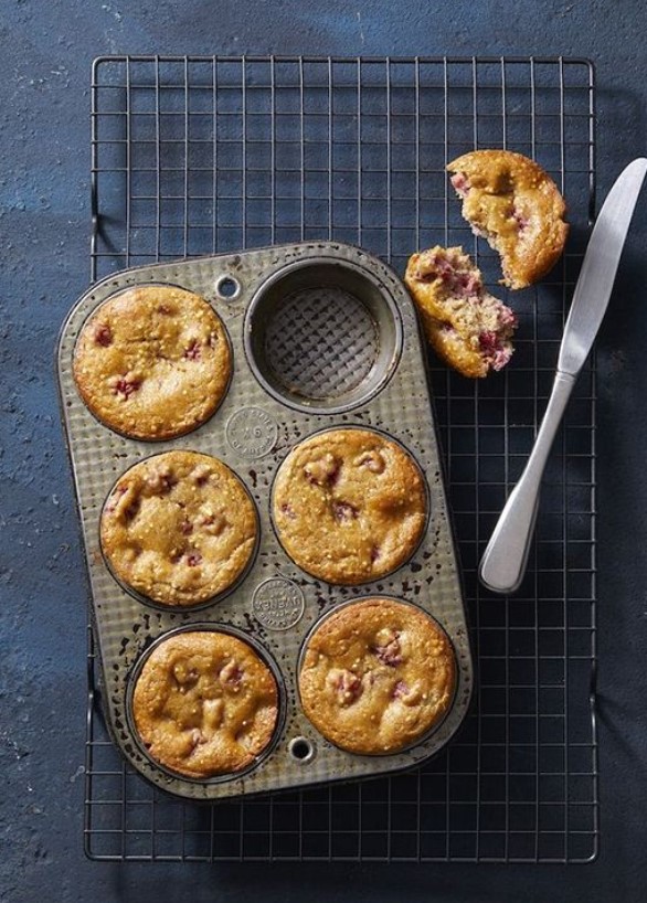 Berry Quinoa Valentine Muffins