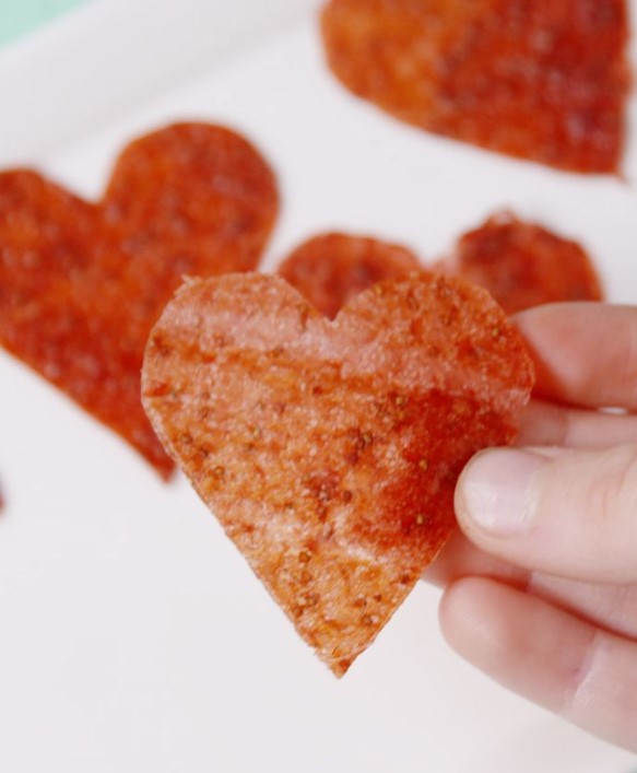 Strawberry Valentine Roll-Ups