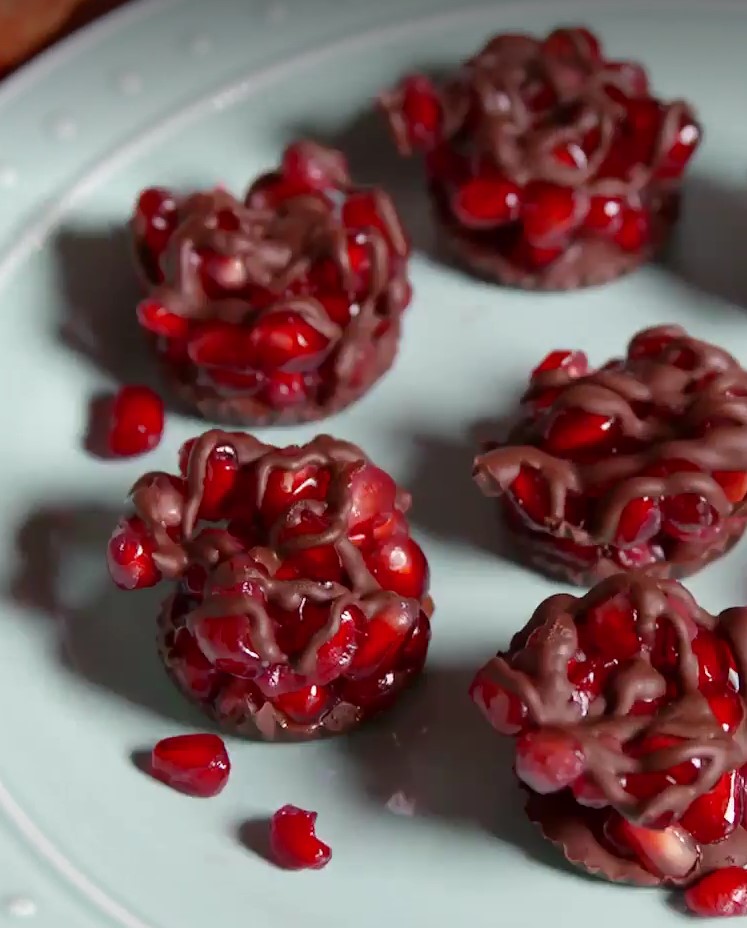 Chocolate Valentine Pom Poms