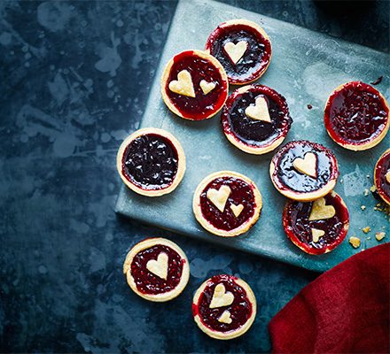 valentine's day dinner recipes jam tarts