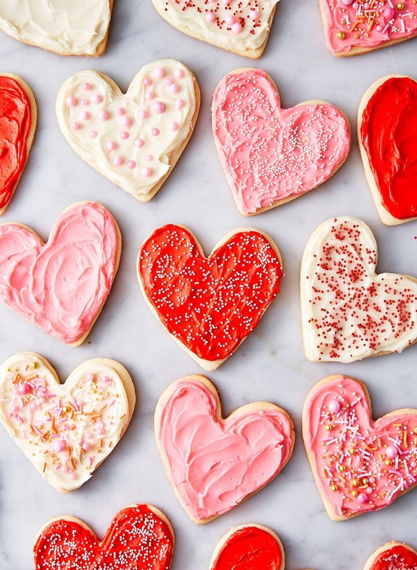 Heart-Shaped Sugar Cookies