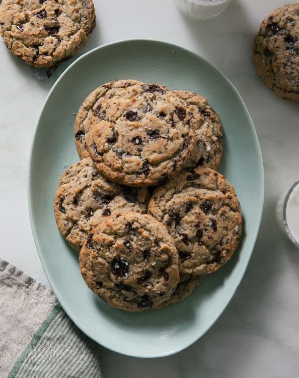 Miso Chocolate Chip Cookies