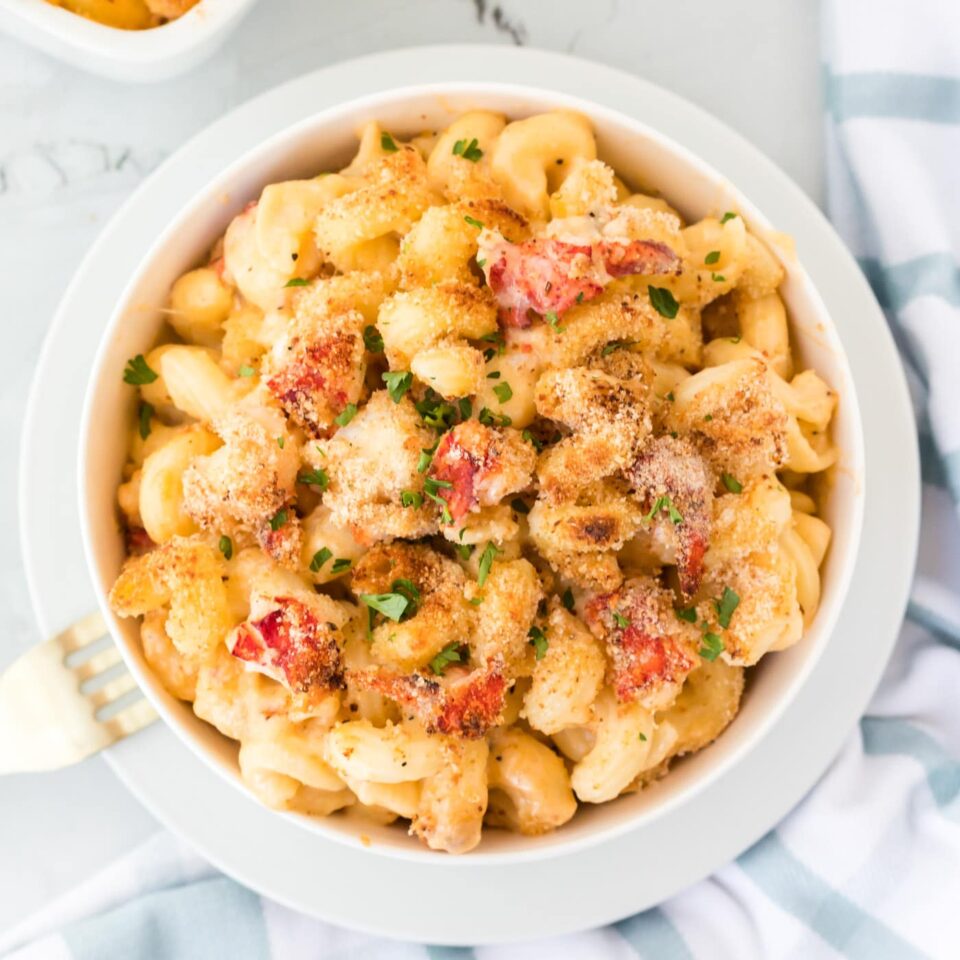 Lobster mac and cheese