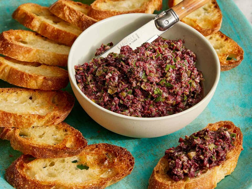 Valentines day dinner recipes olive tapenade