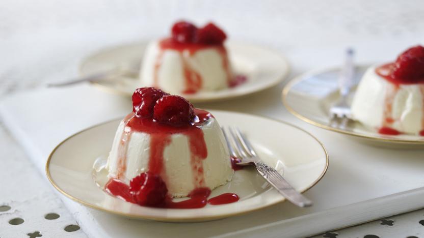 valentines day dinner recipes vanilla panna cotta