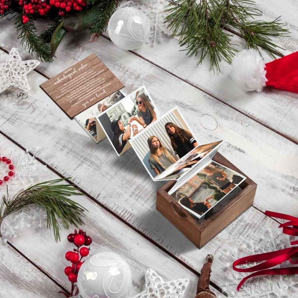 Personalized Wooden Photo Box