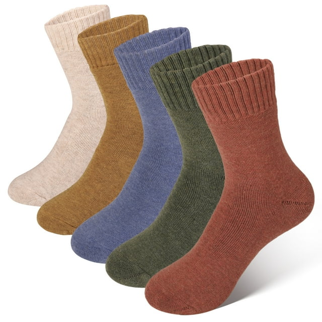 Thermal Cotton Crew Socks