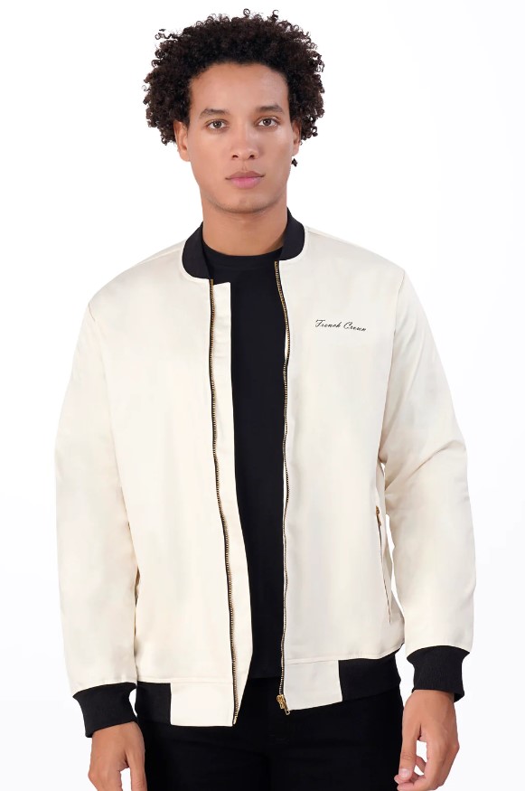 Bomber Jacket with T-shirt
