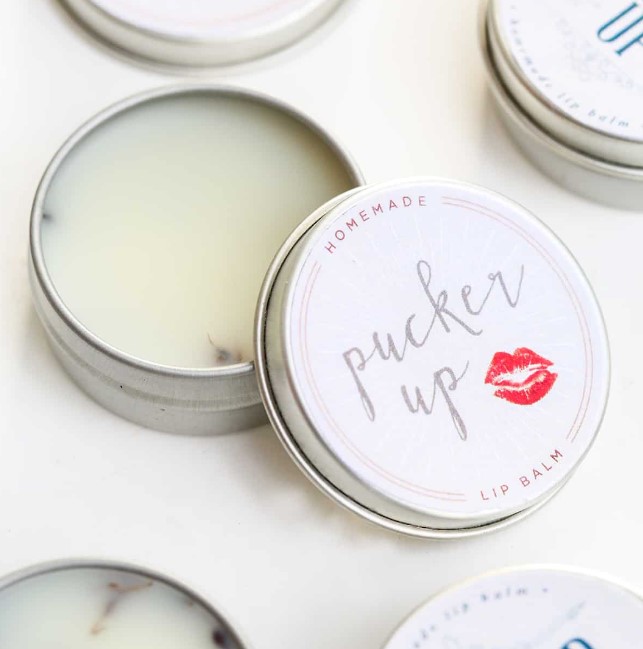 Homemade Pucker Up Lip Balm