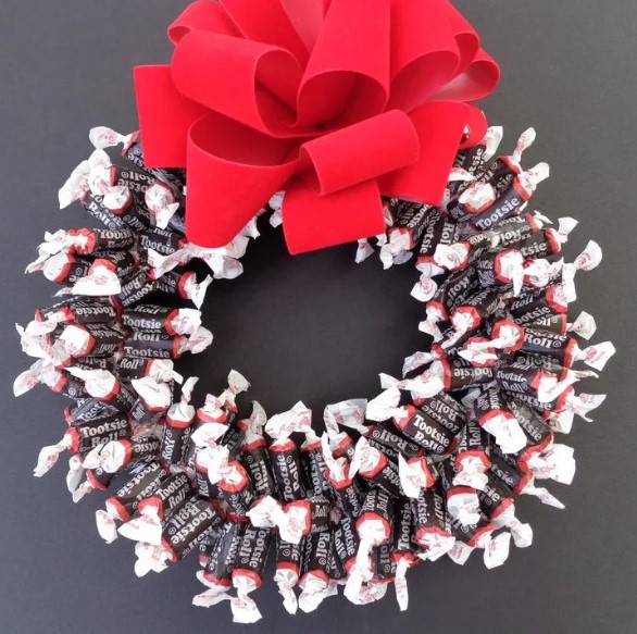 Candy Wreath