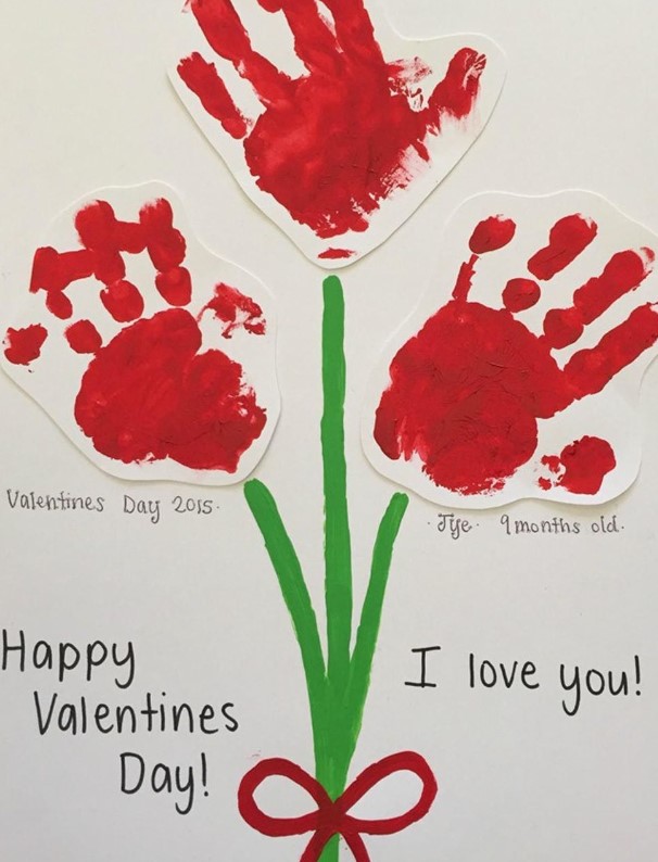 DIY Handprint Flowers