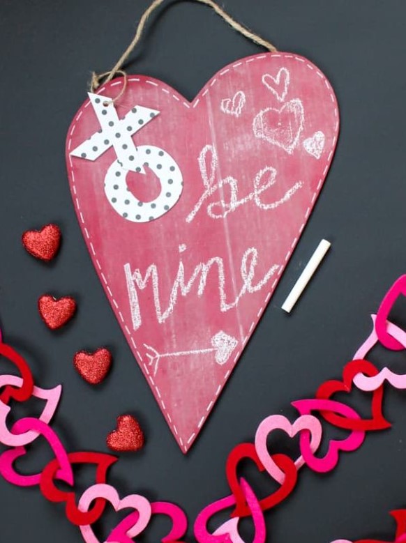 Valentine's Day Chalkboard