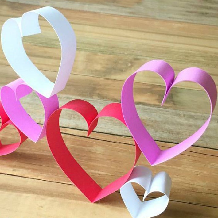 DIY Paper Heart Structure