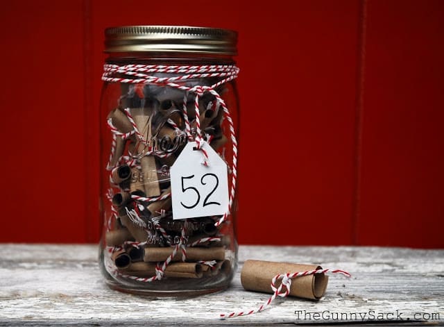 52 Things a Year in a Mason Jar