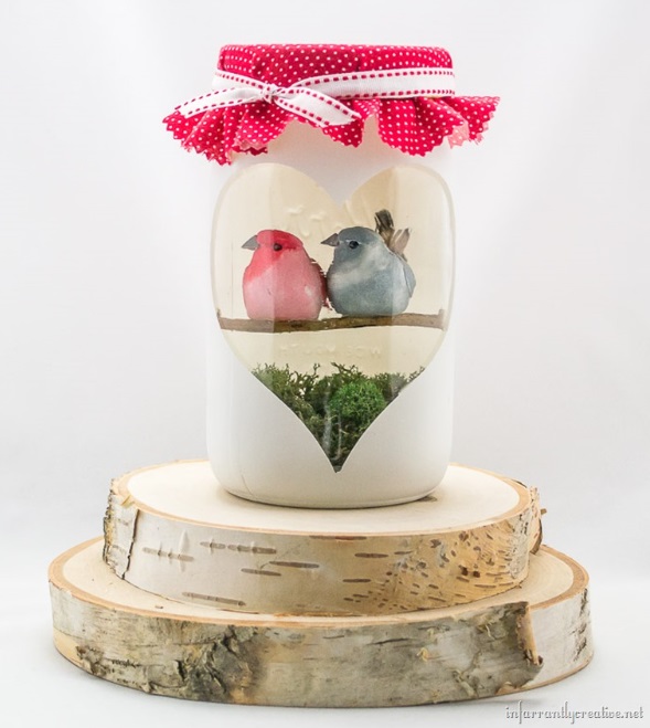 Love Birds Jar