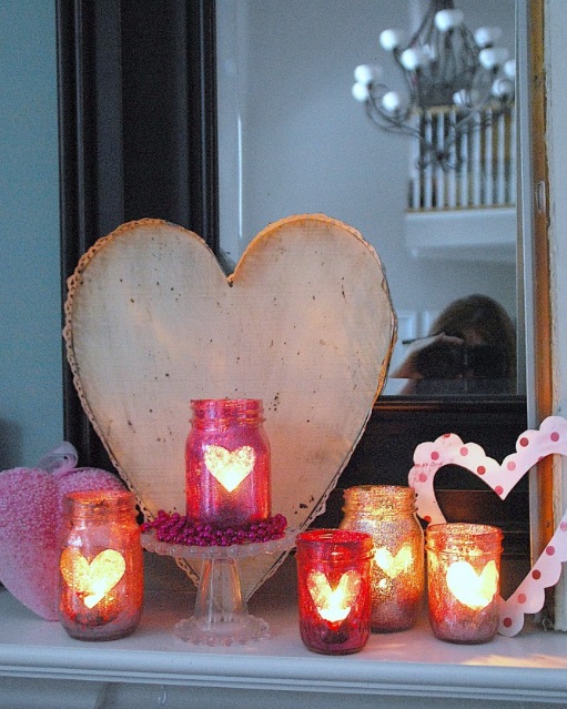 Mason Jar Votives