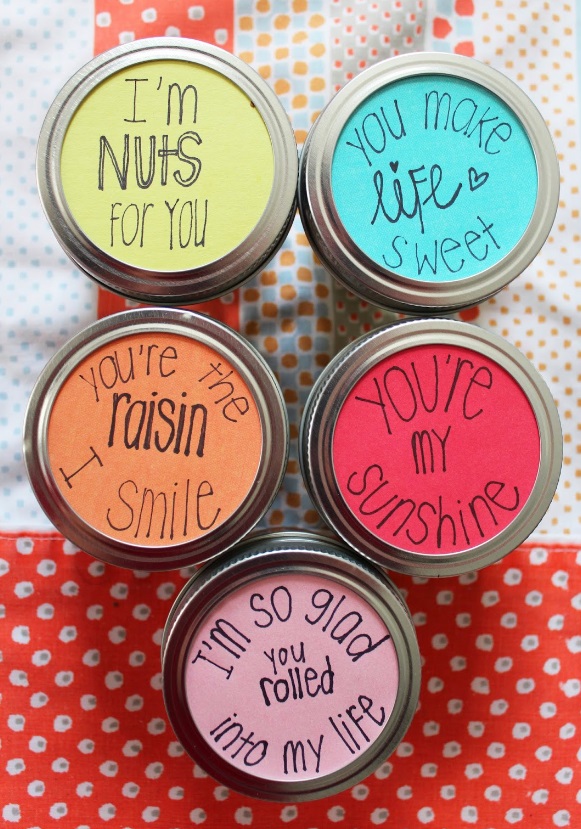 Punny Mason Jar Labels