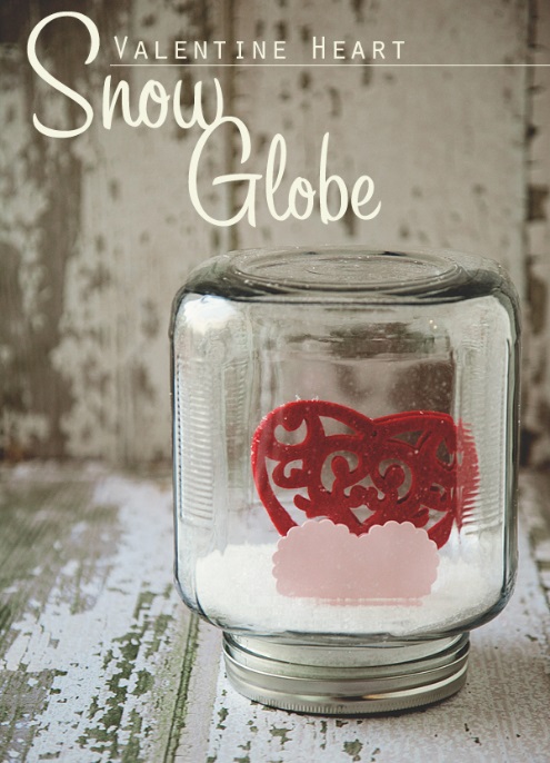 Valentine Heart Snow Globe