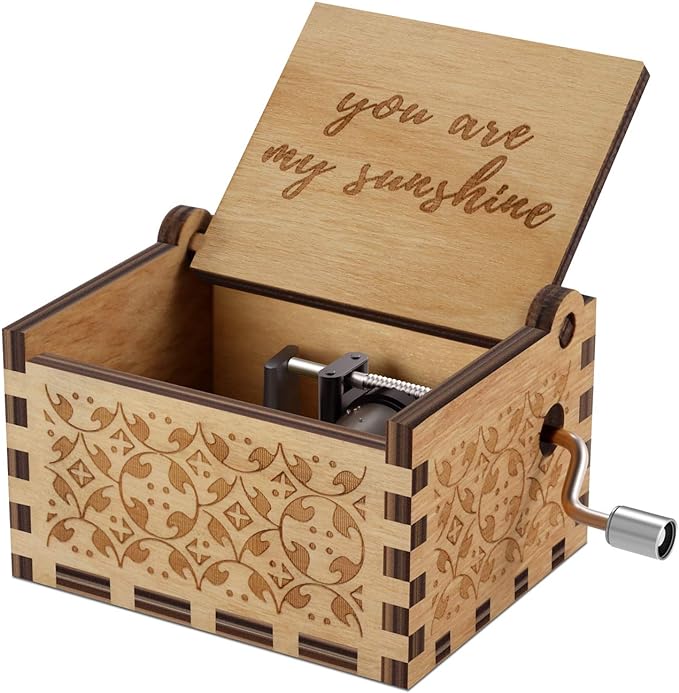 5 year anniversary gifts wooden musical box