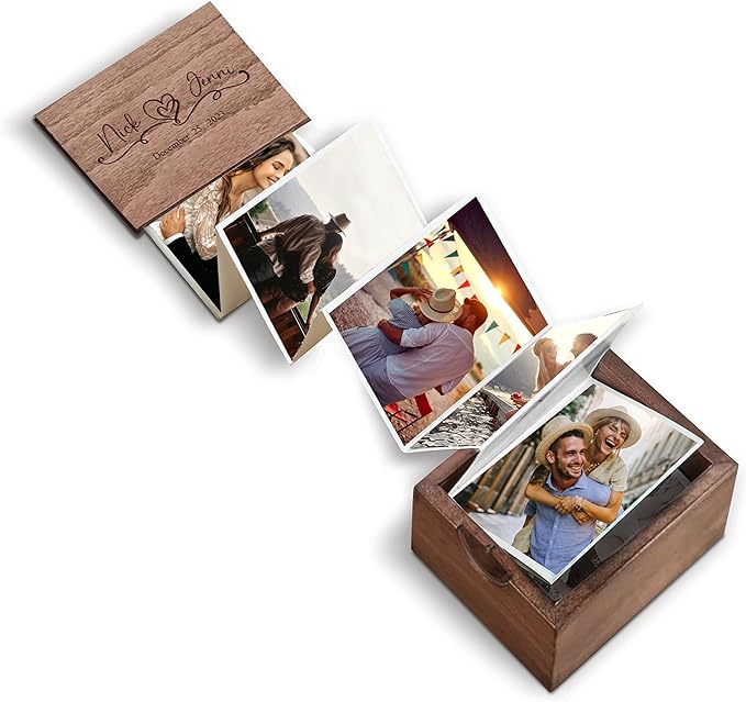 personalized wooden photo box