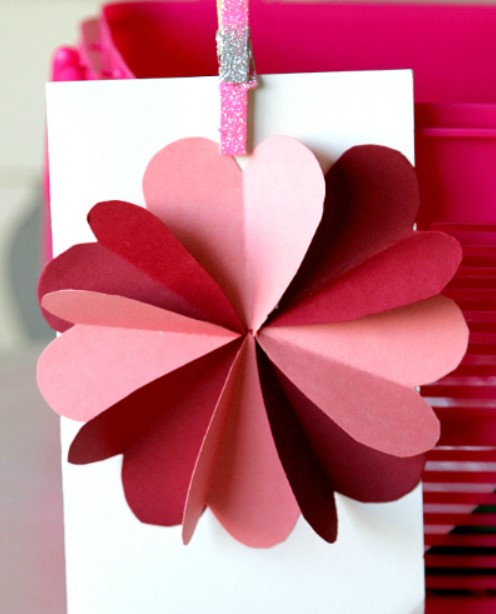 Flower Heart Card 