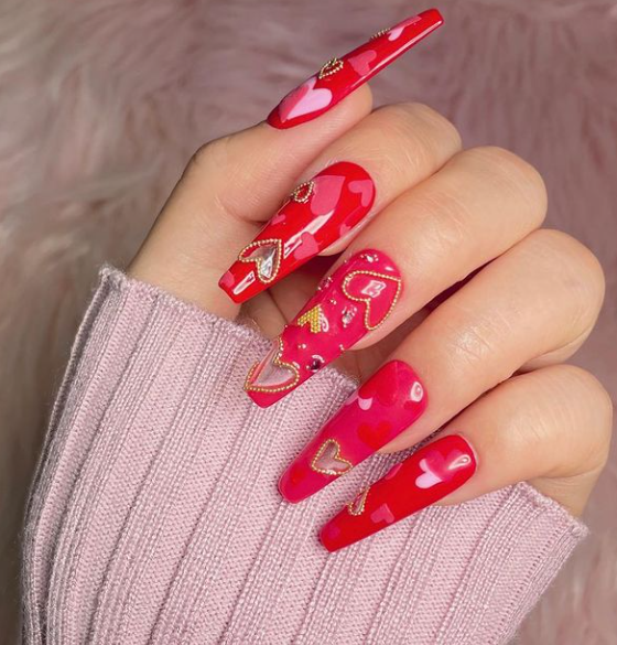 Unique Valentine’s Day Nail Designs