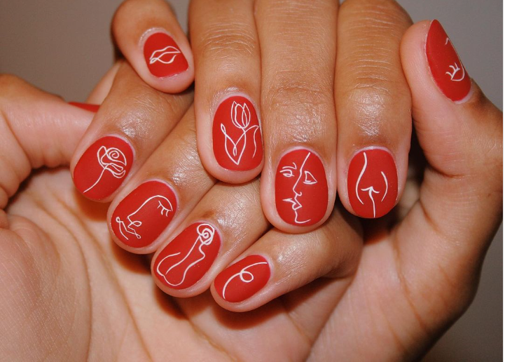 Nail Designs For Valentine's Day
