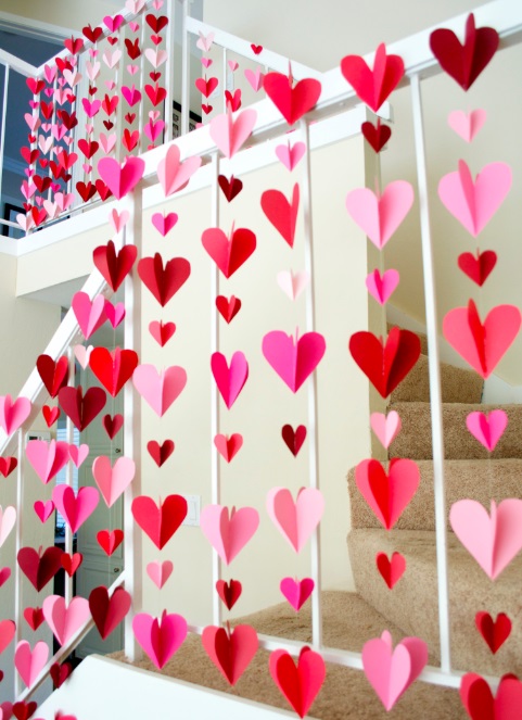 Heart Paper Garlands