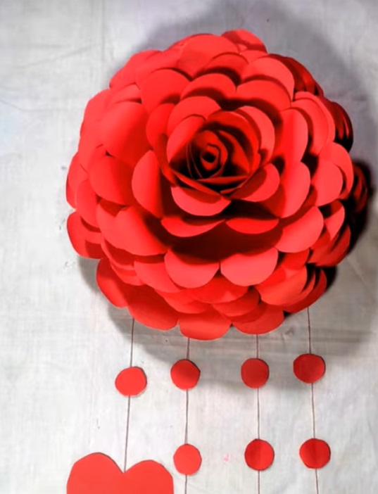 Rose Wall Hanging Craft