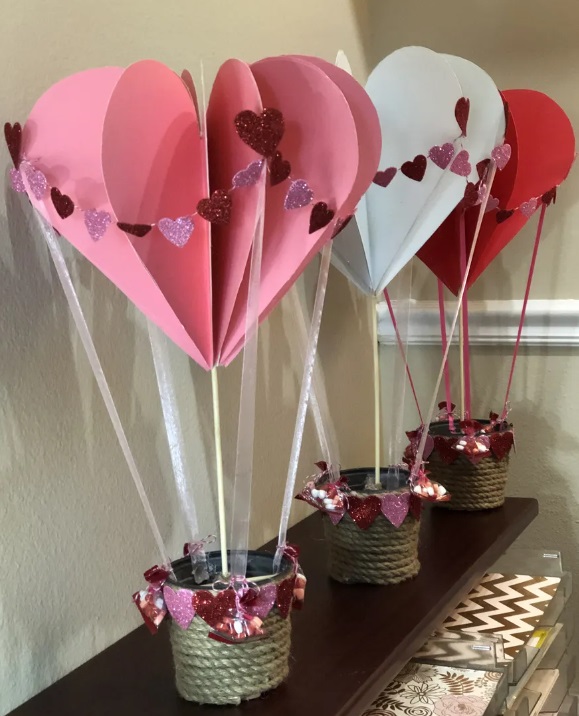 Valentine Hot Air Balloon