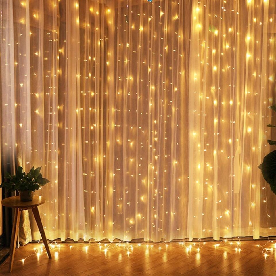 mood lights hanging valentines day decor ideas