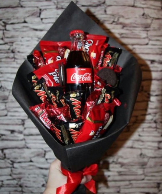 Coca-Cola And Chocolate Bouquet