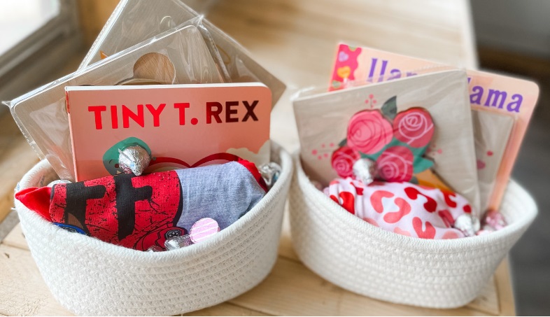 Valentine’s Basket for Toddlers