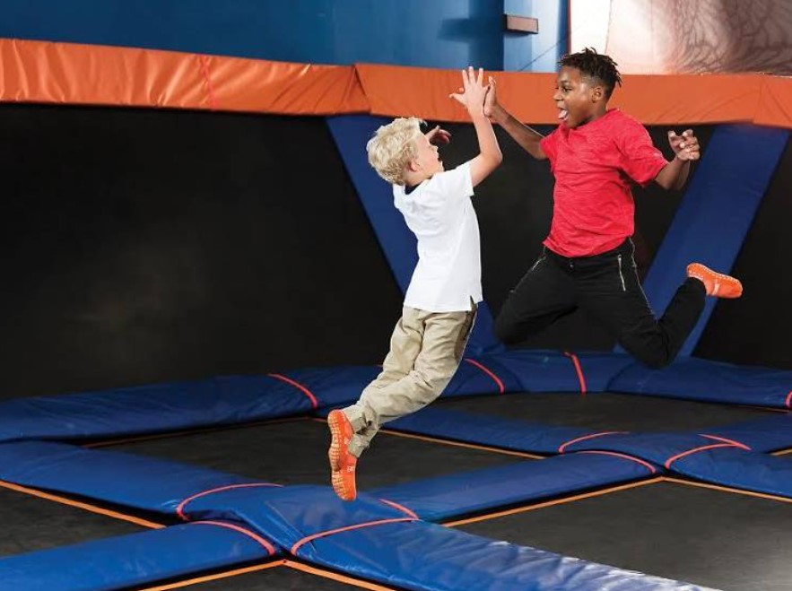 9 year old birthday party ideas - trampoline park