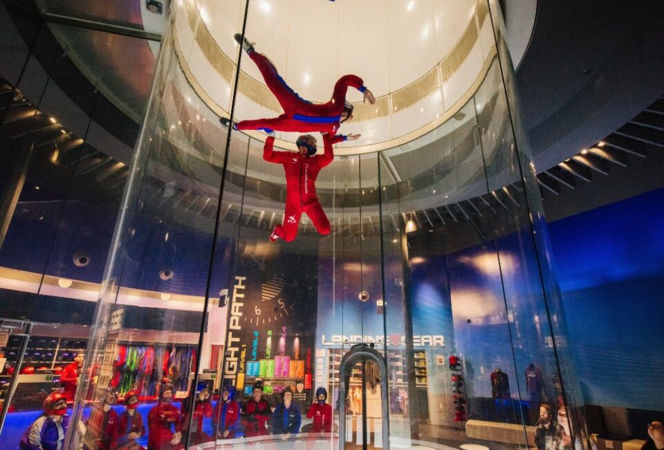 9 year old birthday party ideas - indoor skydiving