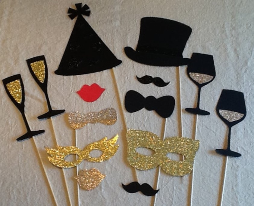 9 year old birthday party ideas - photography props