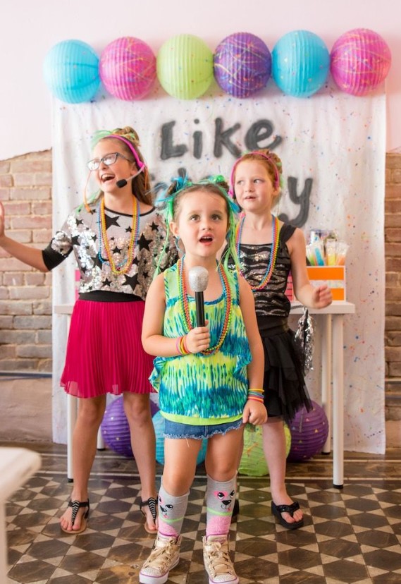 9 year old birthday party ideas - decades party