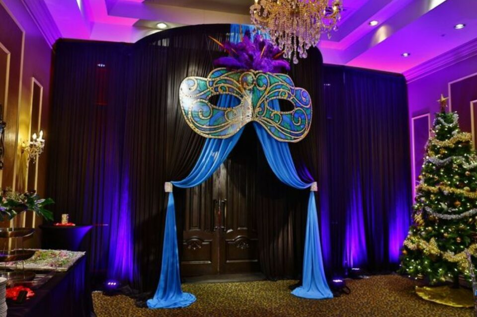 80th birthday party ideas - masquerade party