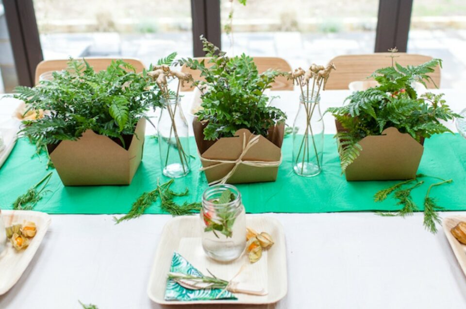 80th birthday party ideas - botanical party