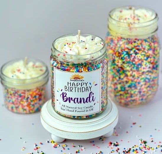 80th birthday party ideas - candles