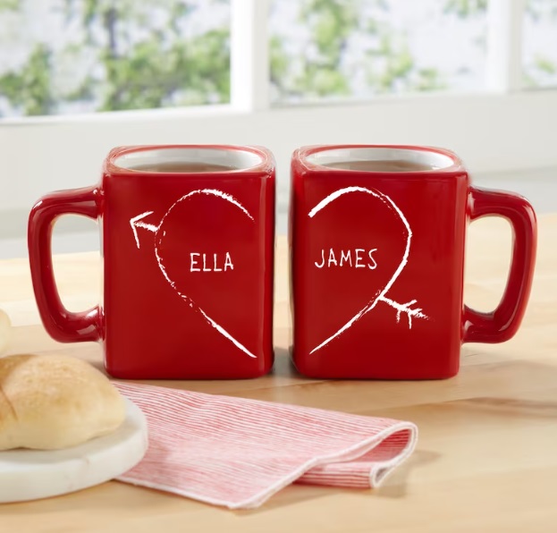 Personalized Coffee Mug Set