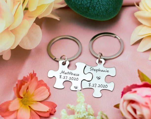 Couples Keychain Set