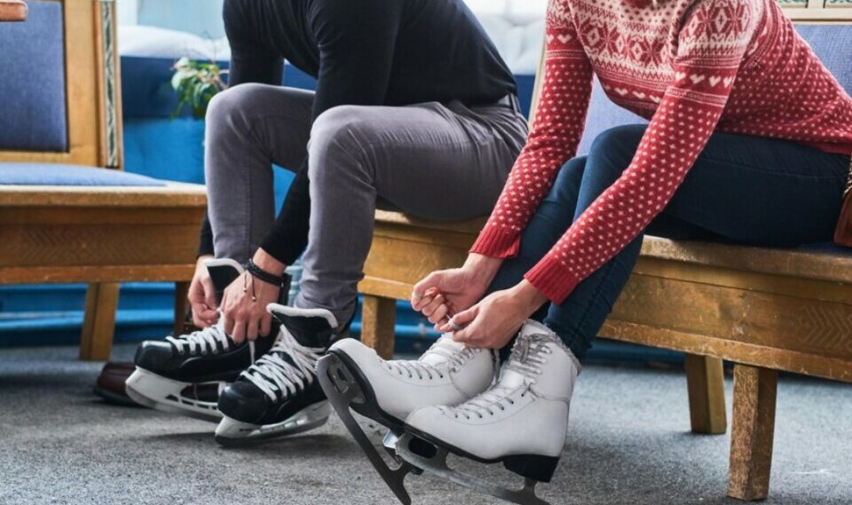 date night ideas -indoor skating