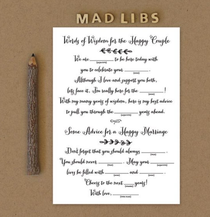 date night ideas - mad libs